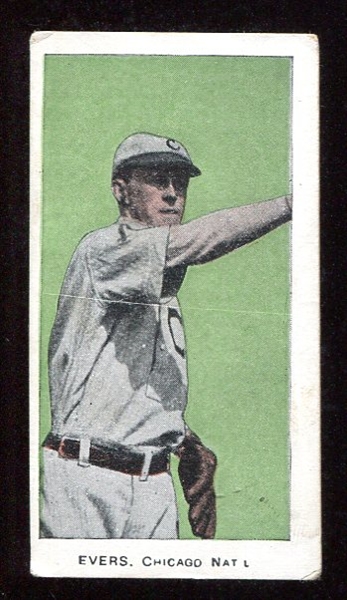 E98 Johnny Evers Chicago Cubs Green