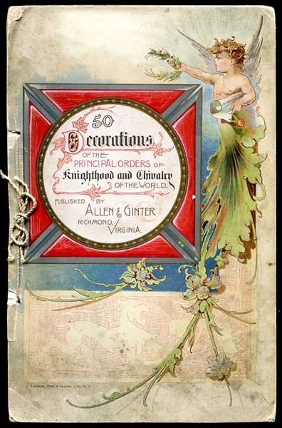 A6 Allen & Ginter Decorations Album