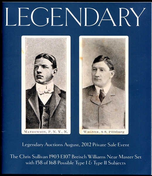 2012 Legendary E107 Sale Catalogue