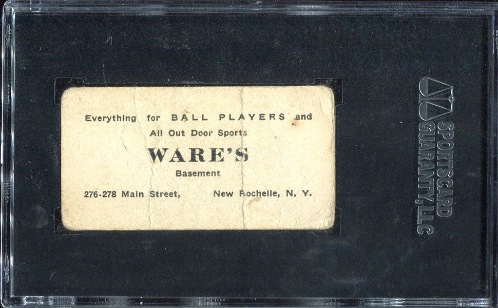 1916 Wares #139 Derrill Pratt St. Louis Browns Pop 1