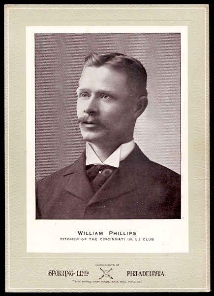 W600 William Phillips Cincinnati Reds 