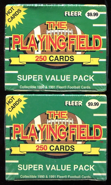 1990 & 1991 Fleer Super Value Pack Unopened Boxes