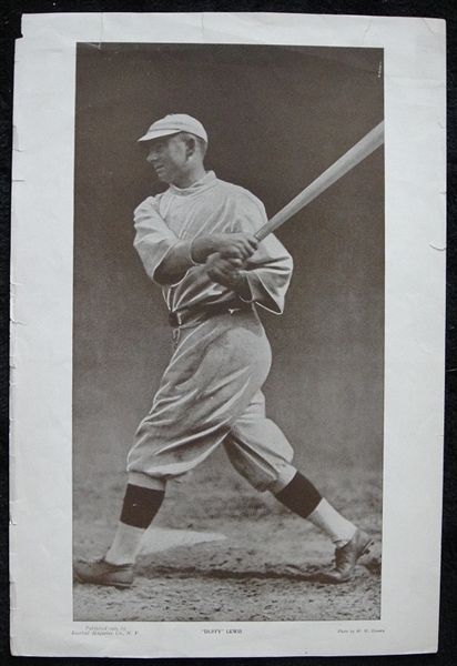M113 1915 Baseball Magazine Duffy Lewis 