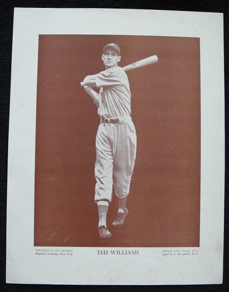M114 Baseball Magazine Ted Williams 1939