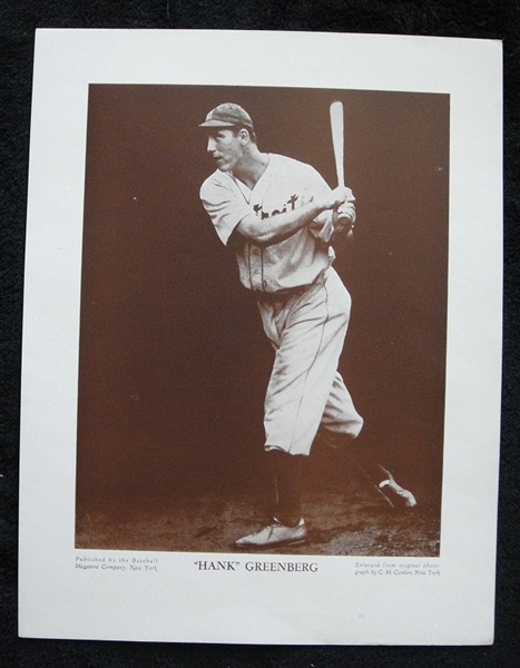 M114 Baseball Magazine Hank Greenberg