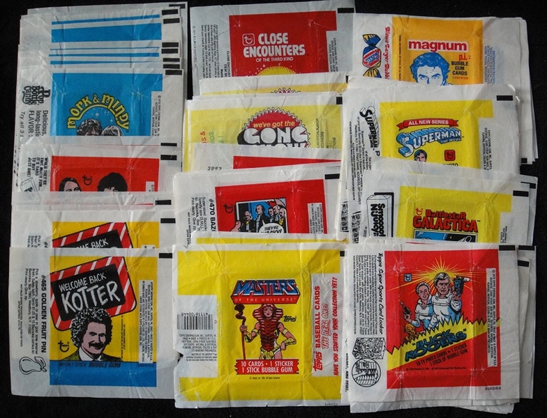 1950s to 2000s Non-Sports Wrapper Hoard