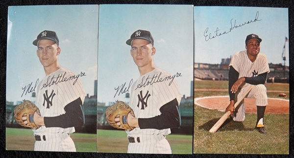 1964-66 Requena New York Yankees Postcards