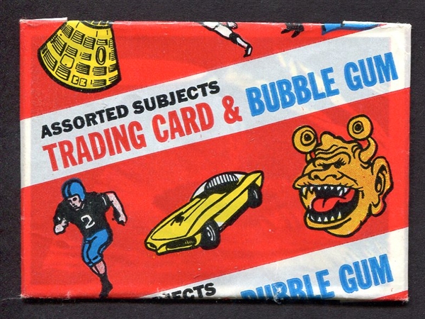 1950s/60s Topps Wax Pack w/Target Moon Card
