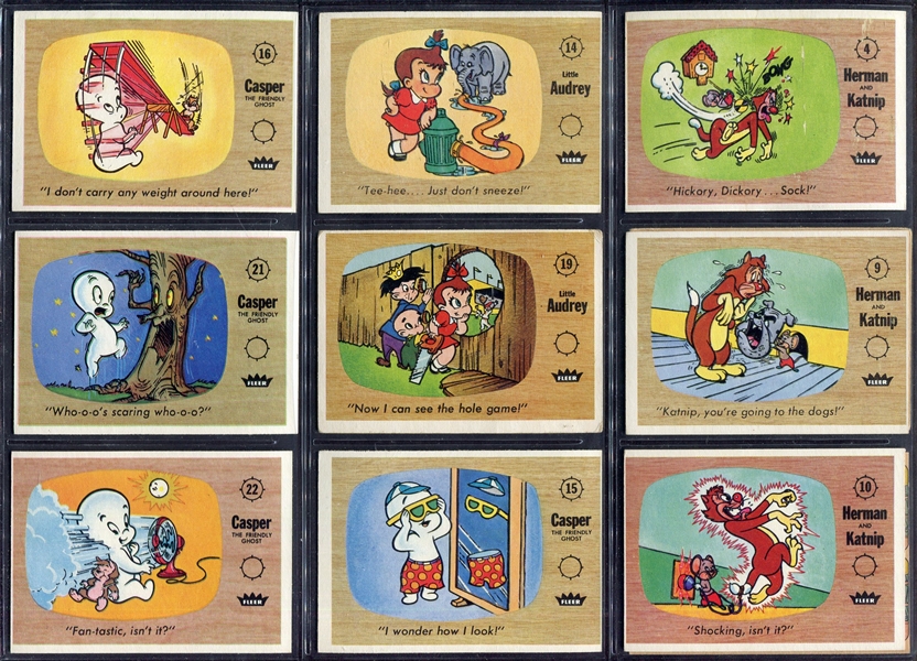 1960 Casper Cards 11 Different