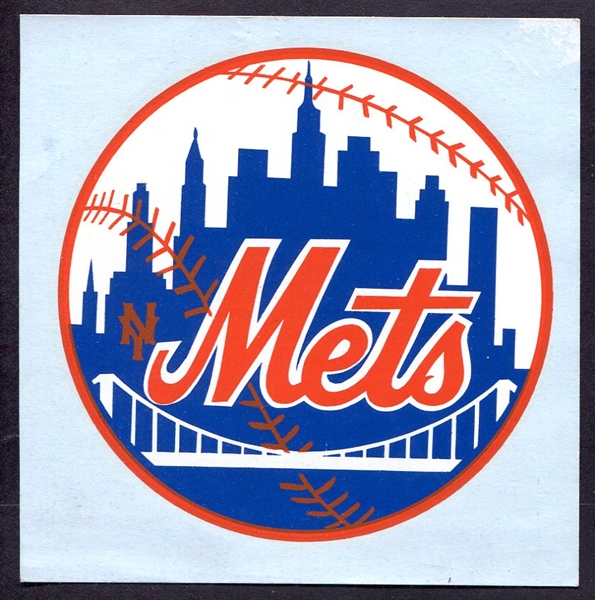 1960s New York Mets Decal