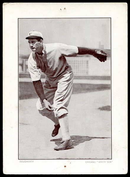 1910-12 Plow Boy Tobacco Dougherty Chicago White Sox w/Upside Down Back