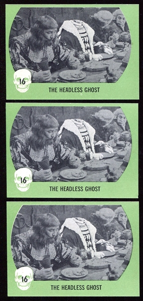 1961 Nu-card Horror Monster Series #16 Headless Ghost(3)