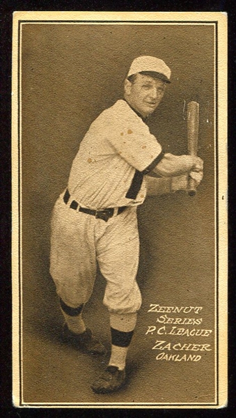 1911 Zeenut Elmer Zacher Oakland