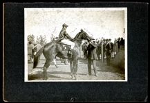 HOF Jockey Vincent Powers w/Steeplechase Horse Kiota