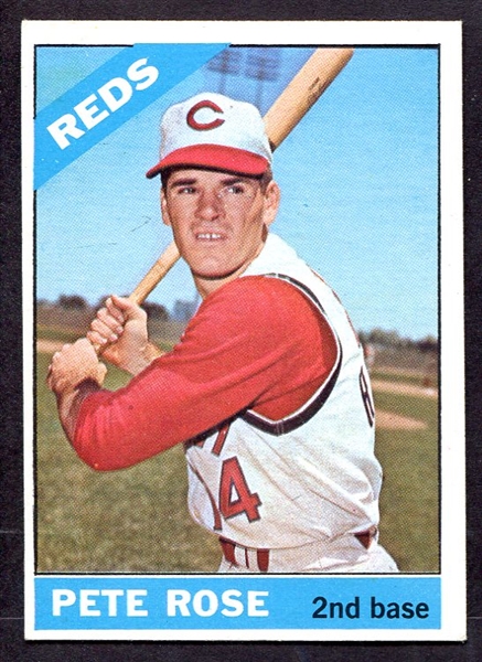 1966 Topps #20 Pete Rose Exmt+