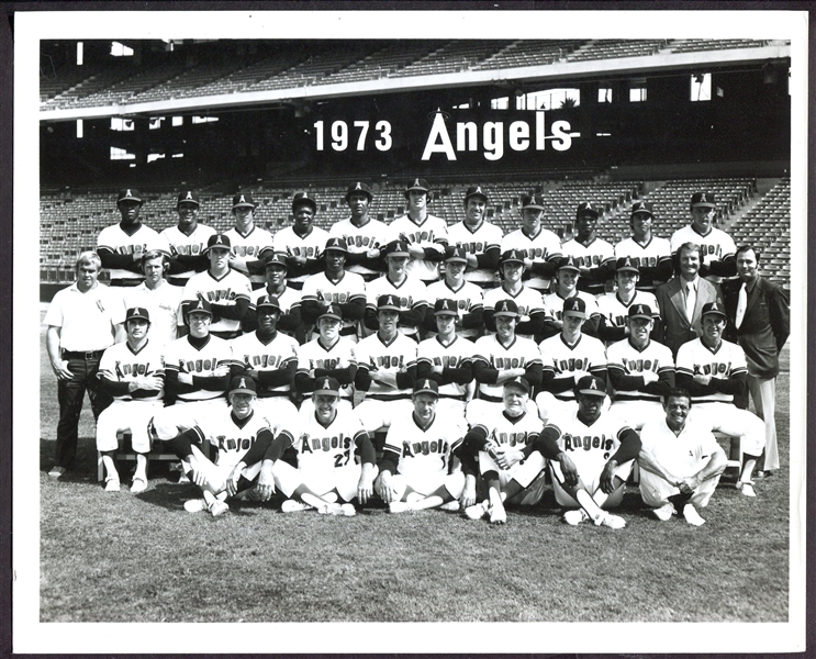 1973 California Angels Team Photo