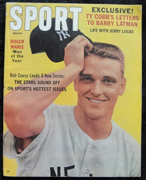 1962 Sport Magazine Roger Maris on Cover