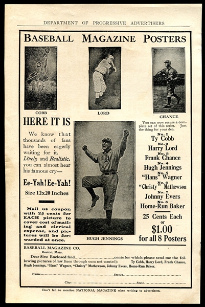 M113 Baseball Magazine Ad