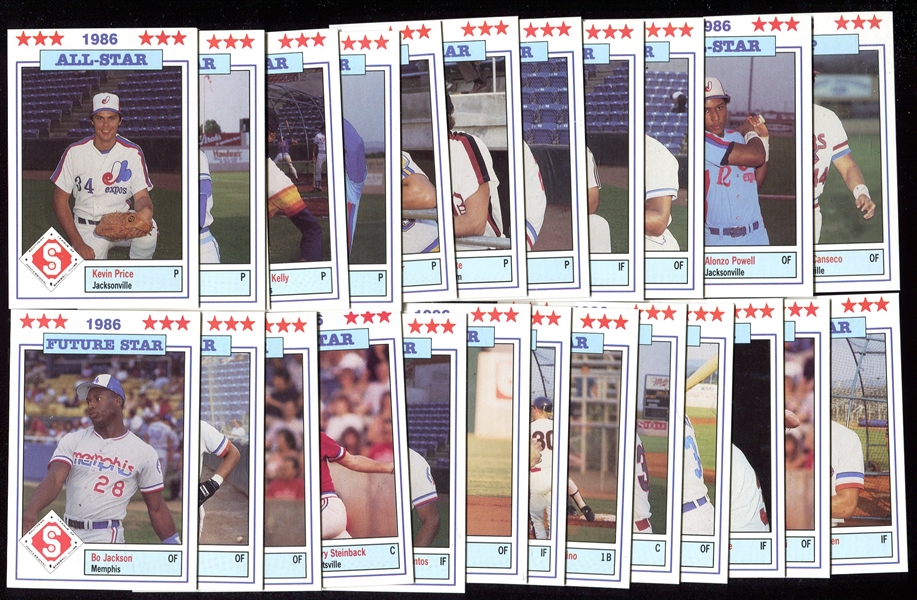 1986 Southern League All-Star Complete Set