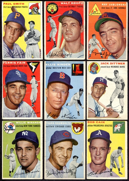 1954 Topps 33 Different