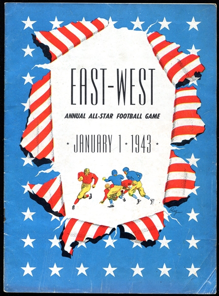 1943 East-West Shriners Game Kezar Stadium San Francisco