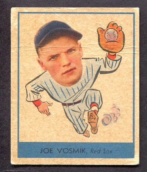 1938 Goudey Joe Vosmik Boston Red Sox