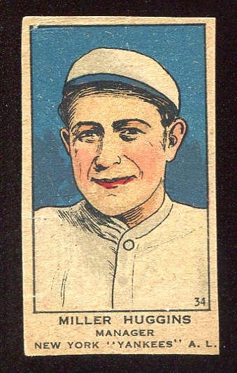 W514 #34 Miller Huggins New Yankees