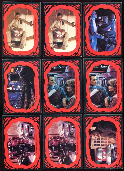 1979 The Black Hole Partial Set 44/88 w/14 Stickers + 14 Dupe Cards