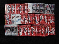 1997 Upper Deck Michael Jordan Catch 23 Mini Stickers Lot of 80