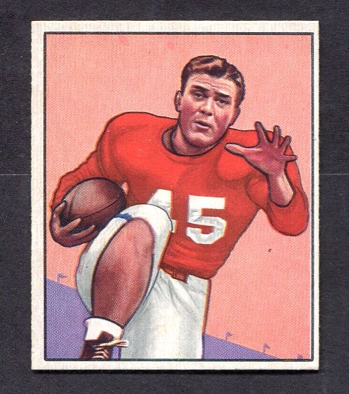  1950 Bowman #105 Eddie Price New York Giants