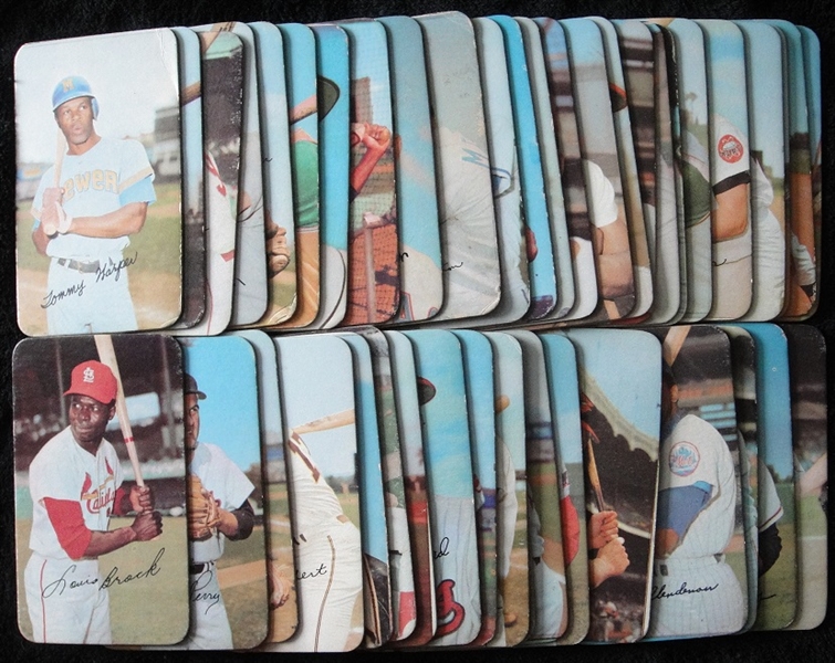 1971 Topps Super Partial Set of 43 Different w/HOFers