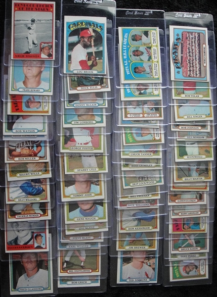 1972 Topps 50 Different w/HOFers