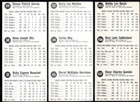 1975 Hostess 6 Complete Panels w/HOFers