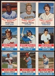 1976 & 1977 Hostess 3 Card Panels 6 Different