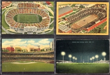Stadium Postcard Collection of 34 Different