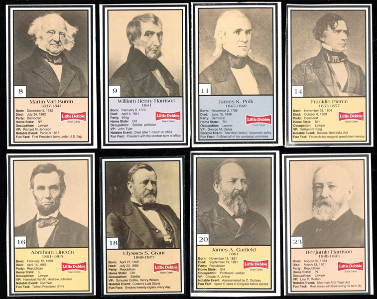 1970s Presidents Cards 3 Diff. Issues