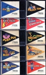 1975 Wonder Bread Walt Disney Crazy College Pennants 10 Different