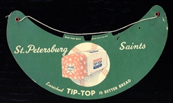 1950s Tip-Top Bread St. Petersburg Saints Visor