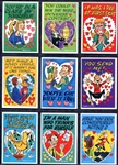 1959 & 1960 Topps Funny Valentines Lot of 39