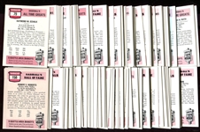 1976 Shakey's Pizza Hall of Fame Complete Set 