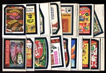 1974 Wacky Packs Series 5 Complete 32 Card Set & Checklist Puzzle