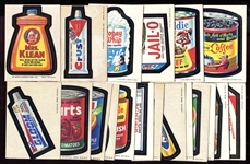 1970's Wacky Packs Lot of Nearly 300 From Series 1-15