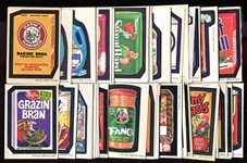 1970's Wacky Packs Lot of Nearly 300 From Series 1-15