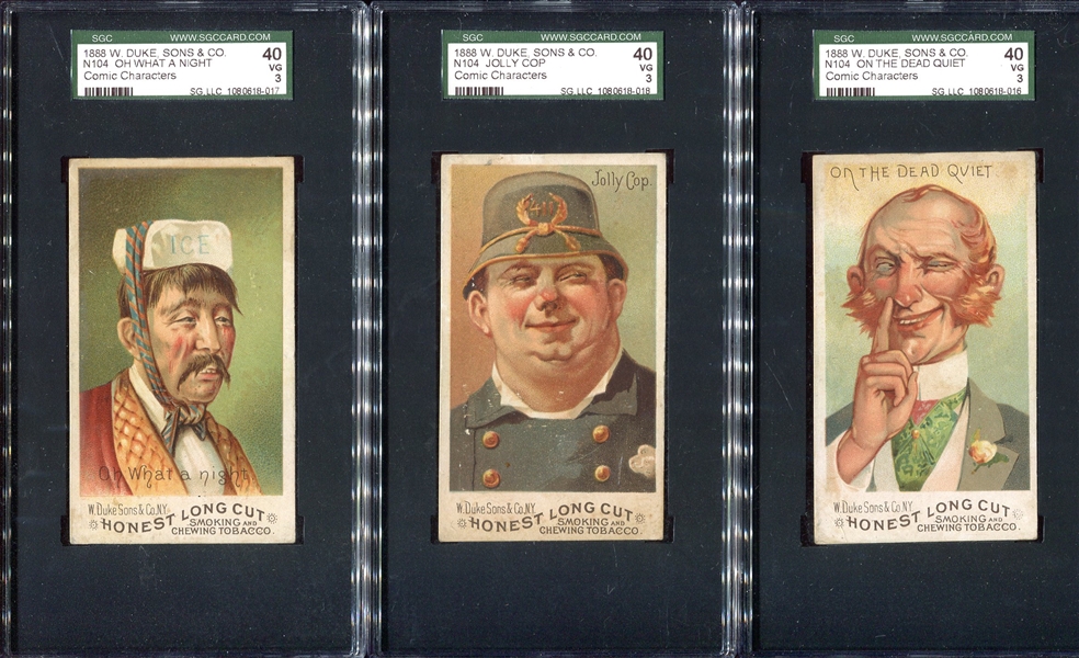 N104 Dukes Comic Characters 3 SGC 40s