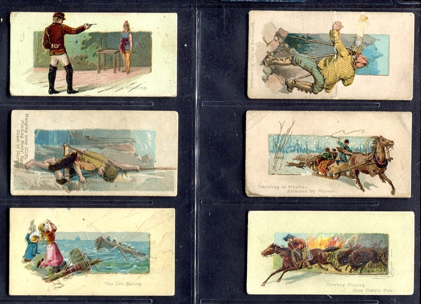 N86 Dukes Scenes of Perilous Occupations 6 Different