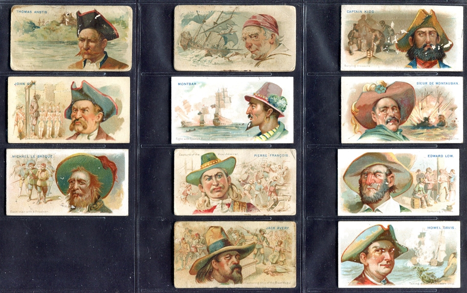 N19 Allen & Ginter Pirates of the Spanish Main 11 Different