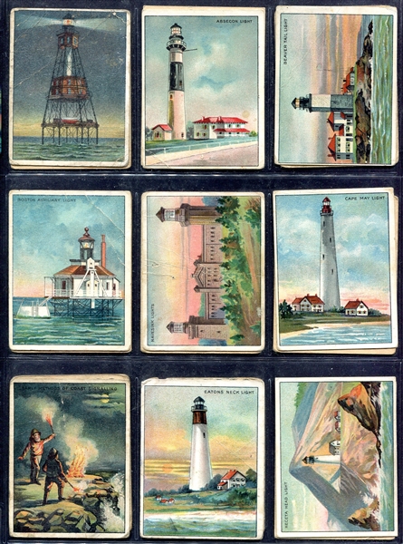 T77 Lighthouse Partial Set of 40 Different