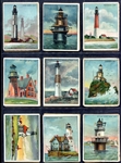 T77 Lighthouse Partial Set of 40 Different