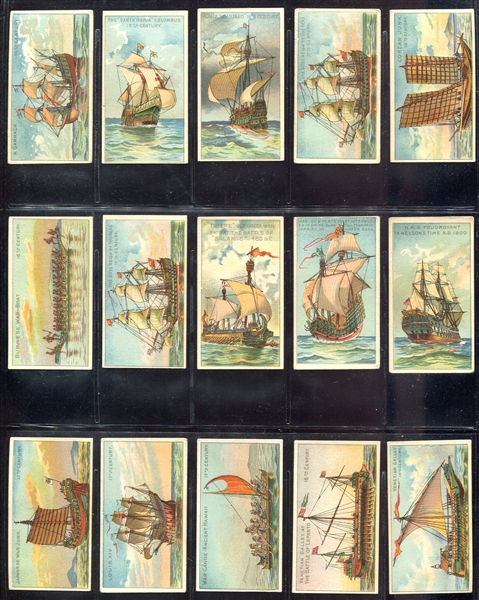 T418 American Tobacco Company Ships 25 Different