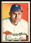1952 Topps #66 Preacher Roe Red Back
